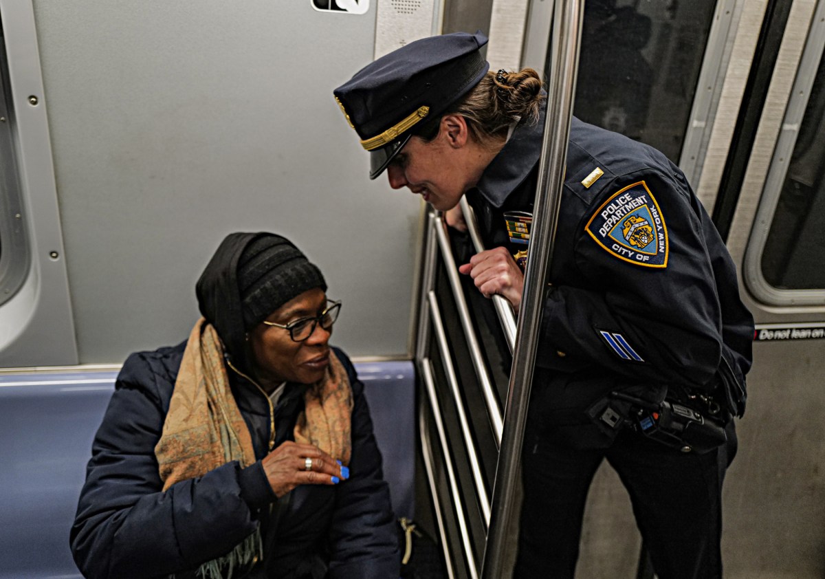 EXCLUSIVE: Inside the NYPD's first full-fledged overnight subway surge of cops riding the trains 4