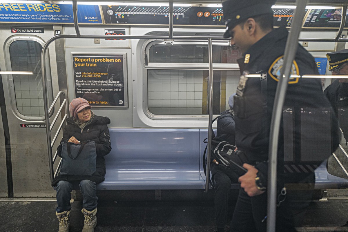 EXCLUSIVE: Inside the NYPD's first full-fledged overnight subway surge of cops riding the trains 5