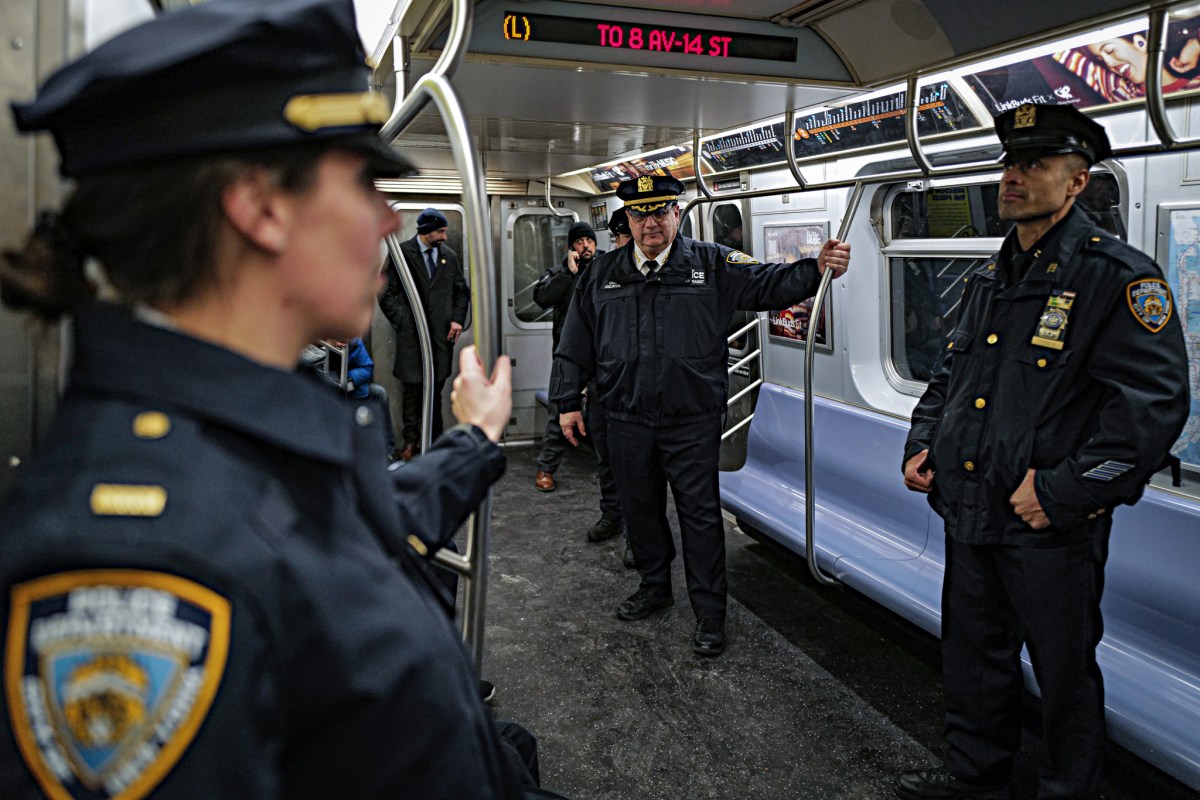 EXCLUSIVE: Inside the NYPD's first full-fledged overnight subway surge of cops riding the trains 3