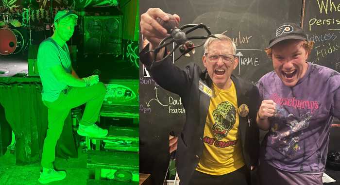 New horror comedy film from NYC-based filmmakers 'Pizza Guy 8' to premiere at Museum of the Moving Image 6 "Pizza Guy 8" was written and directed by Tate Hoffmaster (right).