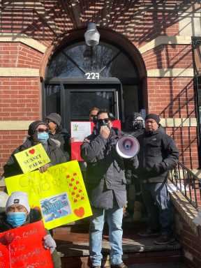 Sunset Park tenants rally against alleged 'slumlord,' demand urgent repairs and better living conditions 44 Rally cries! Disgruntled advocates call out careless landlord, Shea Sigal.