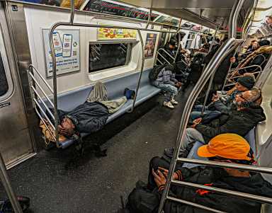 Mental health: City Council says they found serious flaws in Mayor Adams' involuntary removal policy in new report 14 Straphangers say they commute in rush hour alongside sleeping homeless.