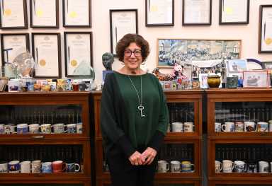 Queens County Clerk Pheffer wants visitors to feel at home in the clerk’s office 1 Queens County Clerk Audrey Pheffer brought her experience as a legislator and community advocate to the clerk’s office.