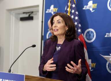 Reproductive rights: Hochul strengthens NY shield law to protect abortion providers from out-of-state prosecution 16 Gov. Kathy Hochul speaking about reproductive rights