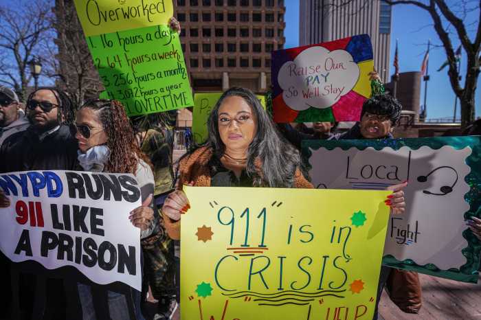 Could 911 go silent? NYC operators and dispatchers say it is already happening due to working conditions 6 911 operators protest in Manhattan over working conditions