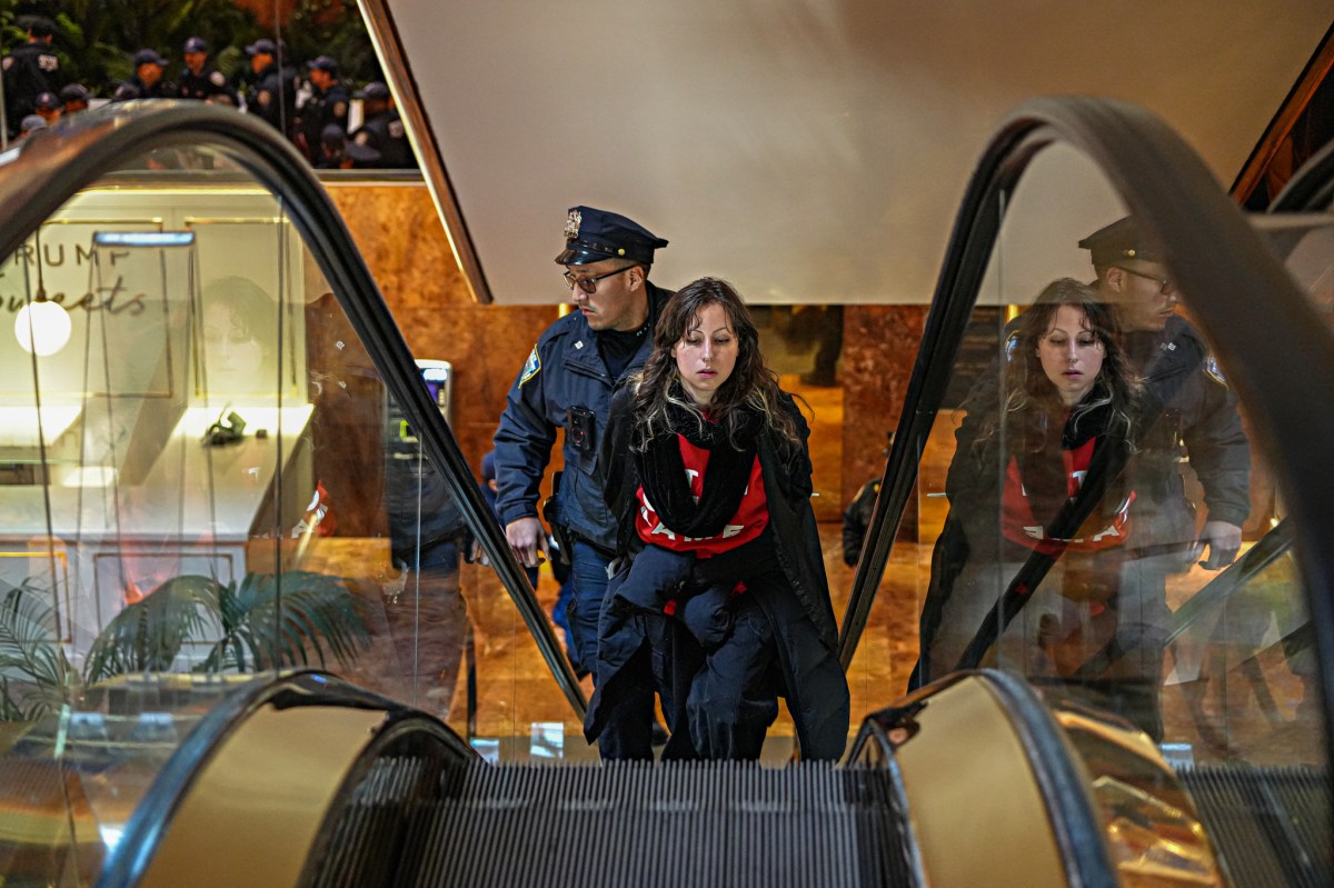 Nearly 100 arrested after pro-Palestine protesters take over Trump Tower in support of Mahmoud Khalil 3