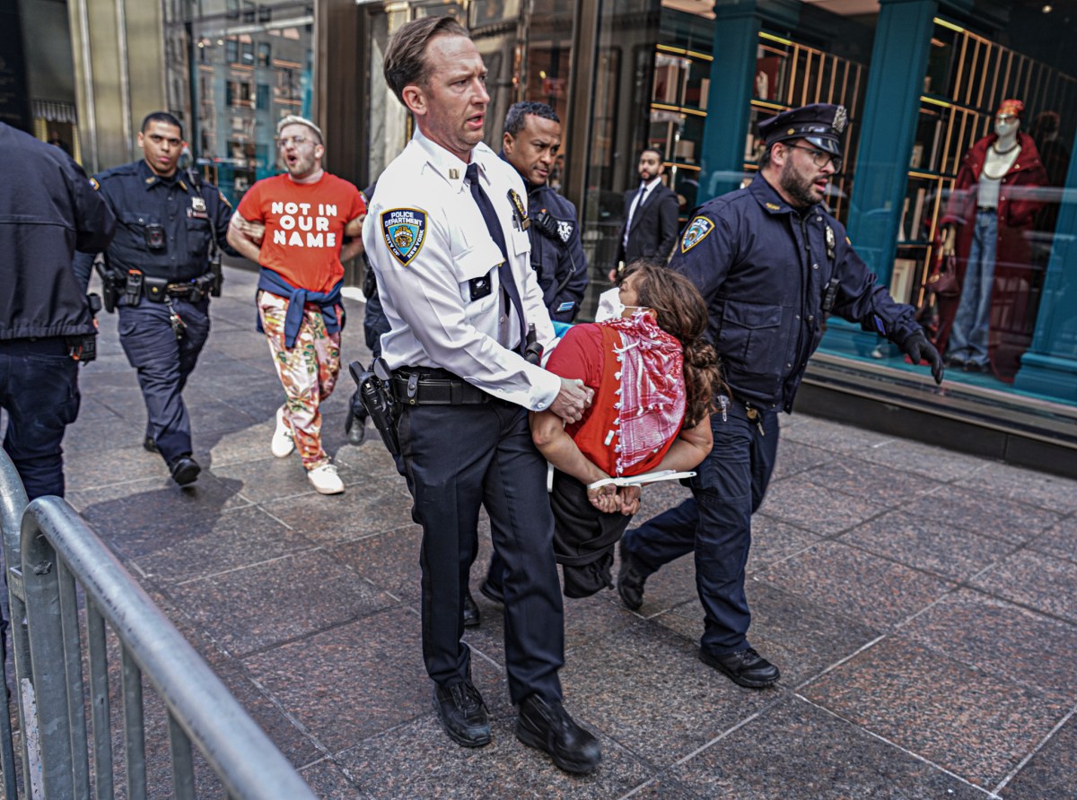 Nearly 100 arrested after pro-Palestine protesters take over Trump Tower in support of Mahmoud Khalil 4