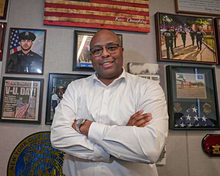 Who is Kaz Daughtry? Meet the city's new deputy mayor for public safety 3 Kaz Daughtry standing with arms crossed