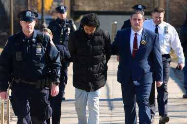 Christopher Benitez was arrested for allegedly punching a woman on the J train.