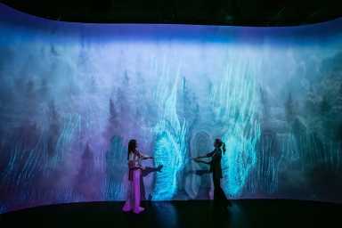 INTER has a new immersive space exhibition. spring arts guide new york city 2025