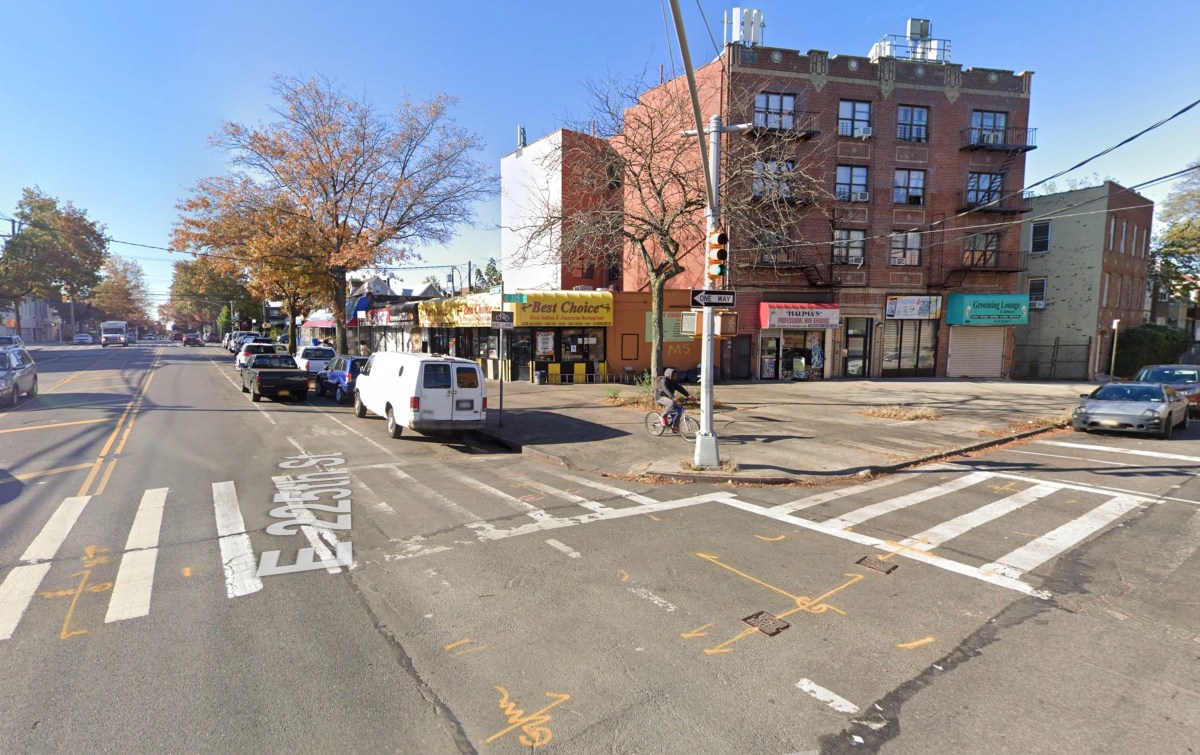 Bronx robbers sought for violent mugging that left woman with fractured skull 2 Scene of Bronx mugging