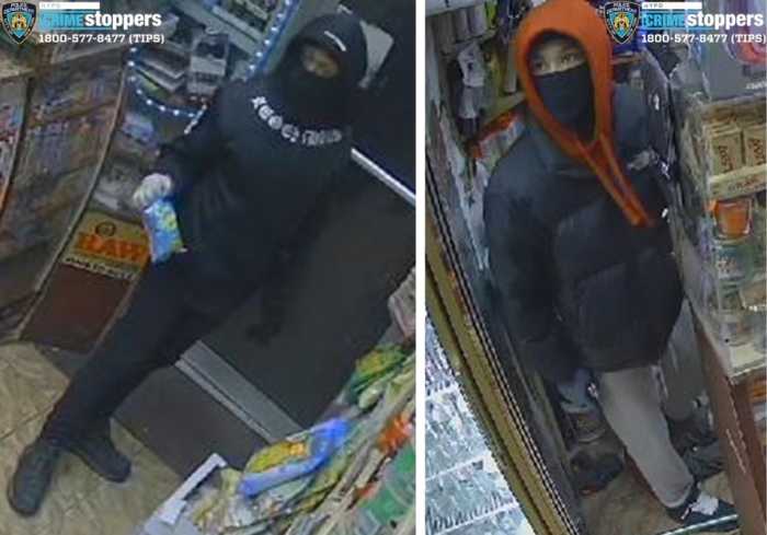 Masked armed men in Manhattan wanted for violent robbery at grocery store 4 Masked men wanted for Manhattan armed robbery
