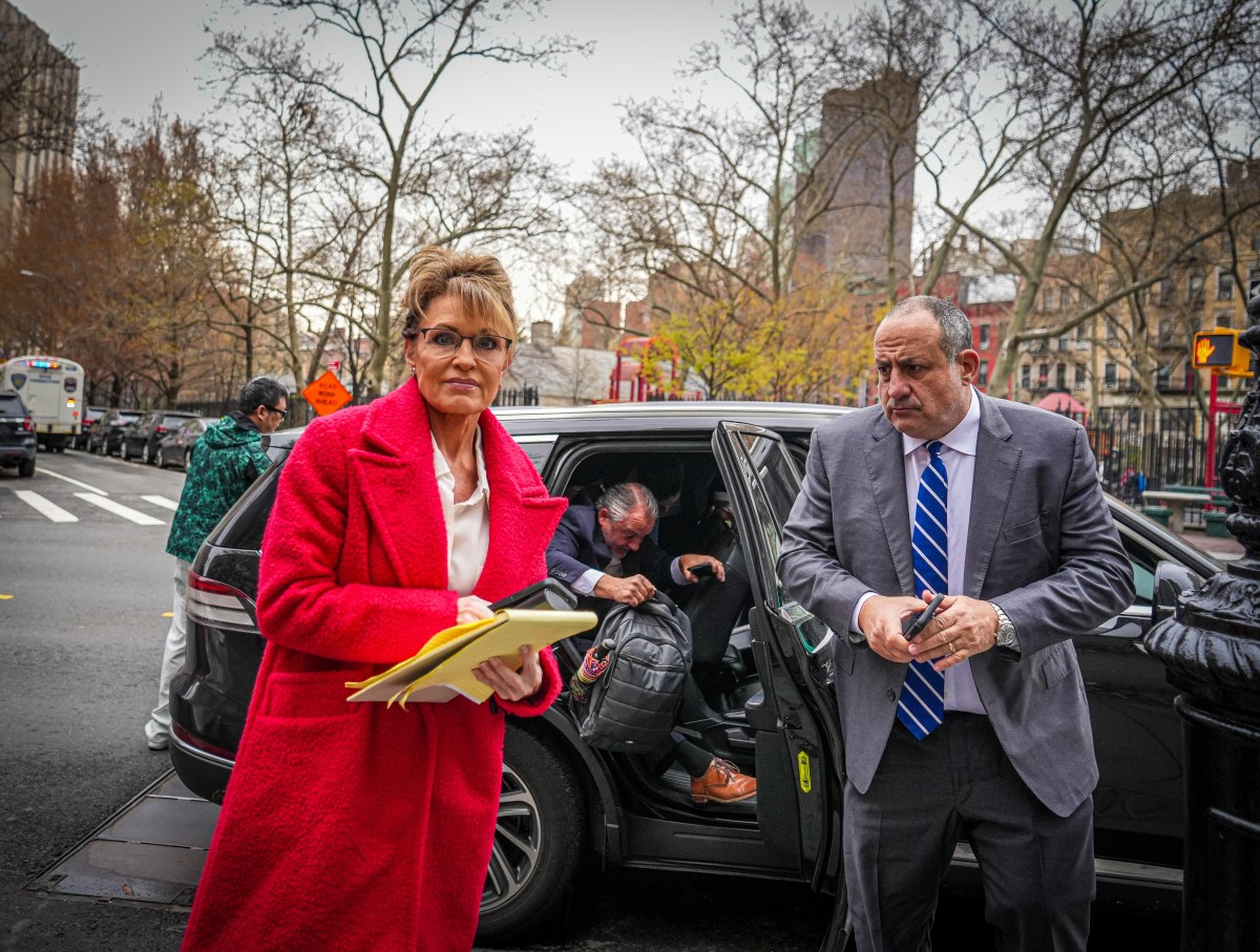 Sarah Palin arrives for start of retrial in ongoing battle against the New York Times 3