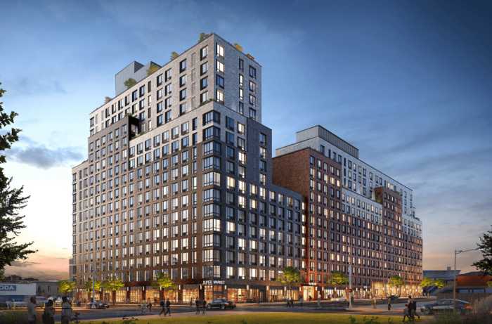 An affordable housing lottery is open at Miramar at West 206th Street, pictured here.