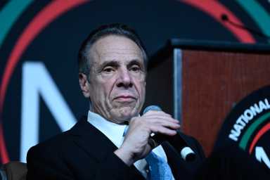 NYC Mayor's Race Democratic candidate Andrew Cuomo