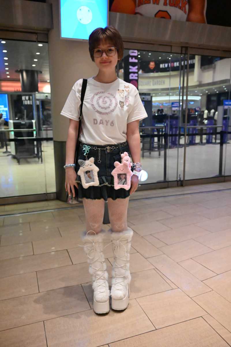 Fan Drew Kaufman traveled from Pennsylvania to see Day6 for the first time.