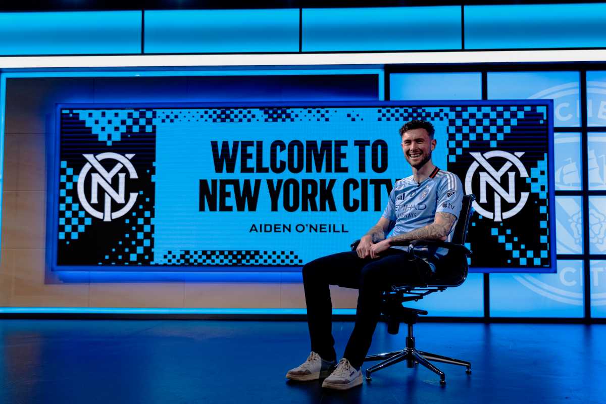 NYCFC signs Australian midfielder Aiden O’Neill through the 2028 MLS season 3 Aiden O'Neill