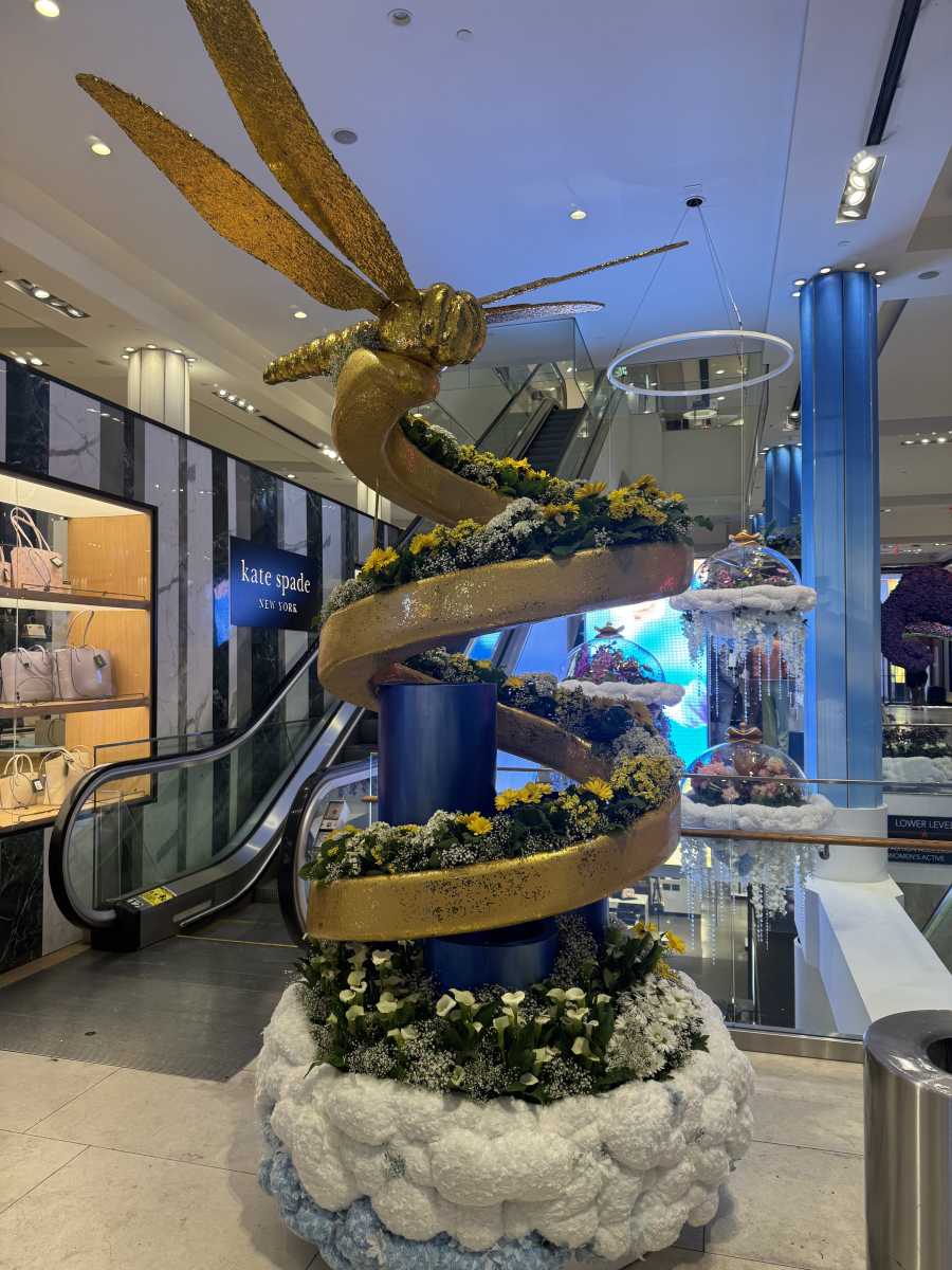 Take a sneak peek at upcoming Macy's Flower Show at Herald Square store 7