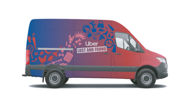 The Uber Lost & Found pop-up van is coming to Flatiron.