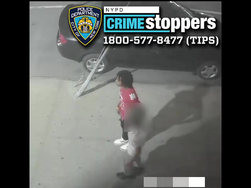 Detectives in the Bronx say the person depicted is responsible for shooting a 28-year-old man in the leg.