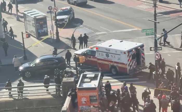 Scene of Bronx drive-by shooting