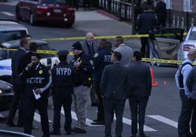 Scene of Bronx shooting