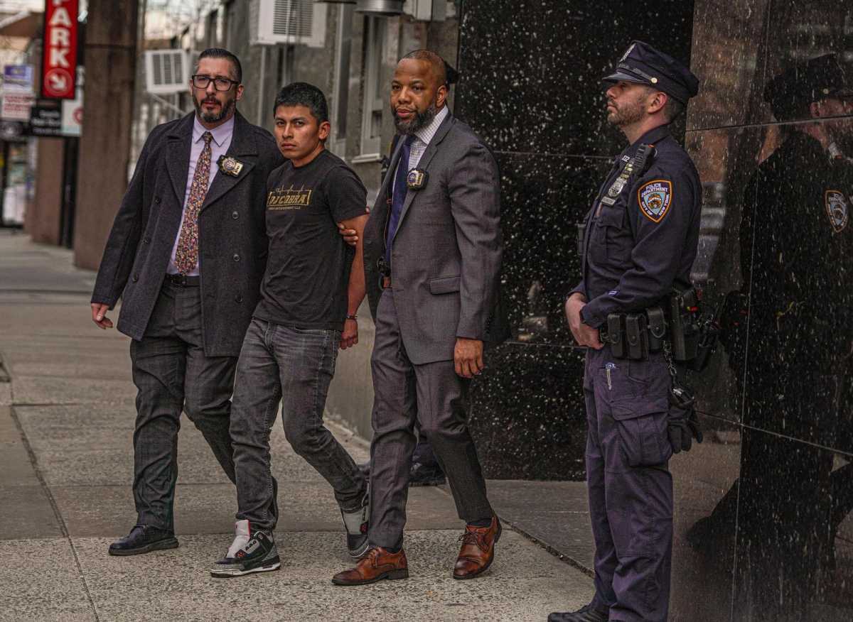 Arrested suspect in Queens rape case