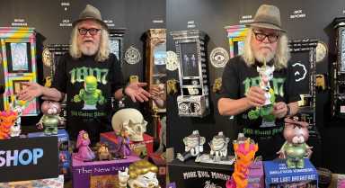 Artists give toys new meaning at Nolita gallery 2 Ron English displays his toys