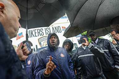 Correction officers union and public advocate dispute Rikers Island conditions