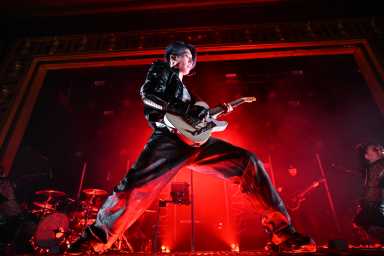MIYAVI performed at Webster Hall in New York City.