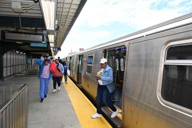 subway A train rockaway return 2024
