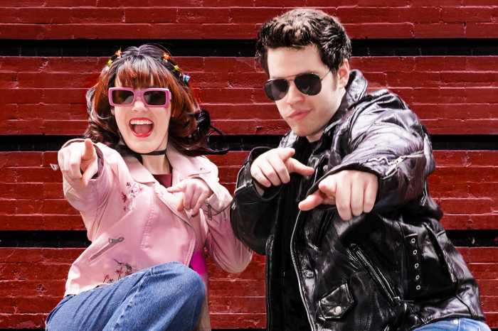 Mackenzie Godfrey and Justin Turner as Mike and Mindy in "Mike & Mindy's Wild Weekend Jam."