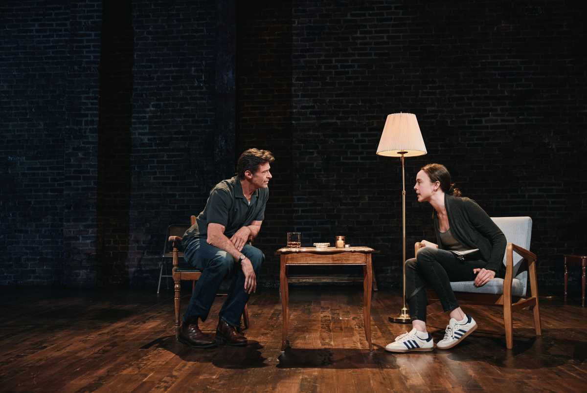 Hugh Jackman and Ella Beatty in