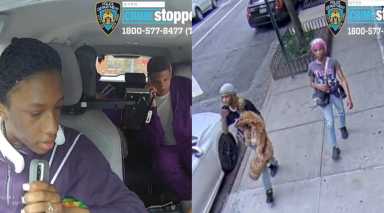 Surveillance footage shows the four alleged suspects involved in a series of robberies and assaults targeting cab drivers across Manhattan and Queens.