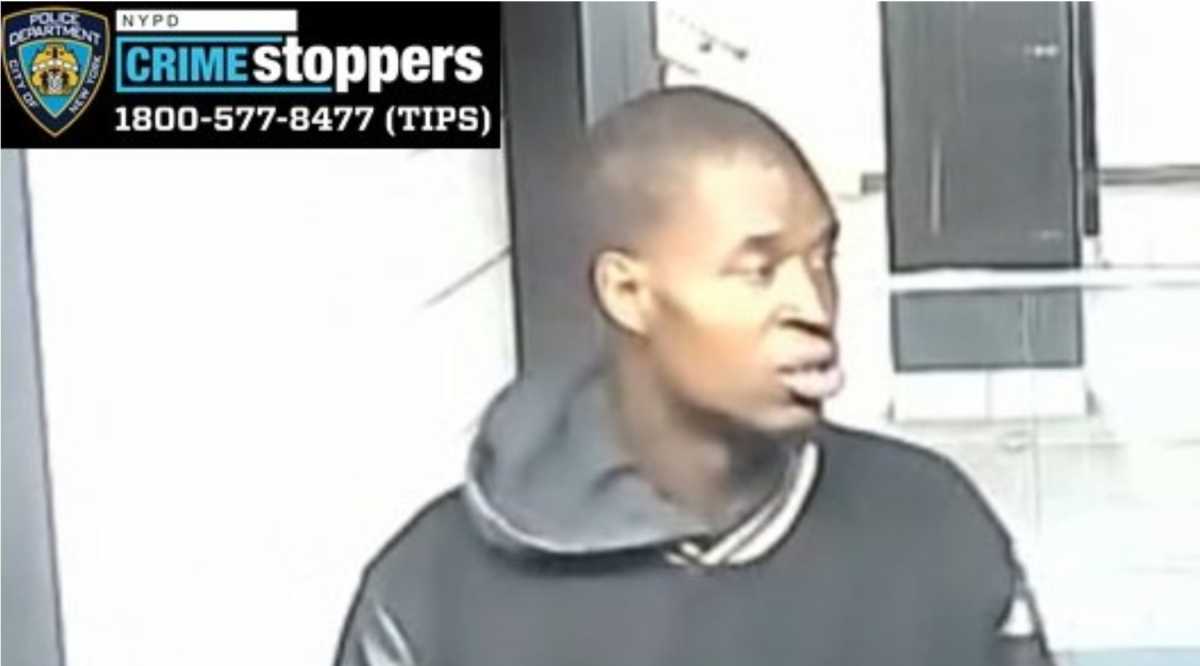 Police released this image of the alleged suspect, wanted for punching an MTA conductor in the face at Grand Central Station on May 22.