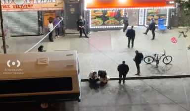 Police investigate double shooting scene in the Bronx