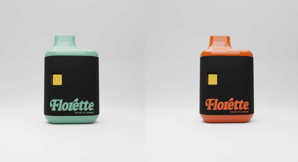 Father-daughter duo brings style and substance to New York cannabis scene with Florette 3 Two of Florette's new vapes side by side