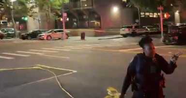 Man fatally shot behind Harlem police precinct in mysterious incident 25 Police in Harlem respond to shooting that left man dead
