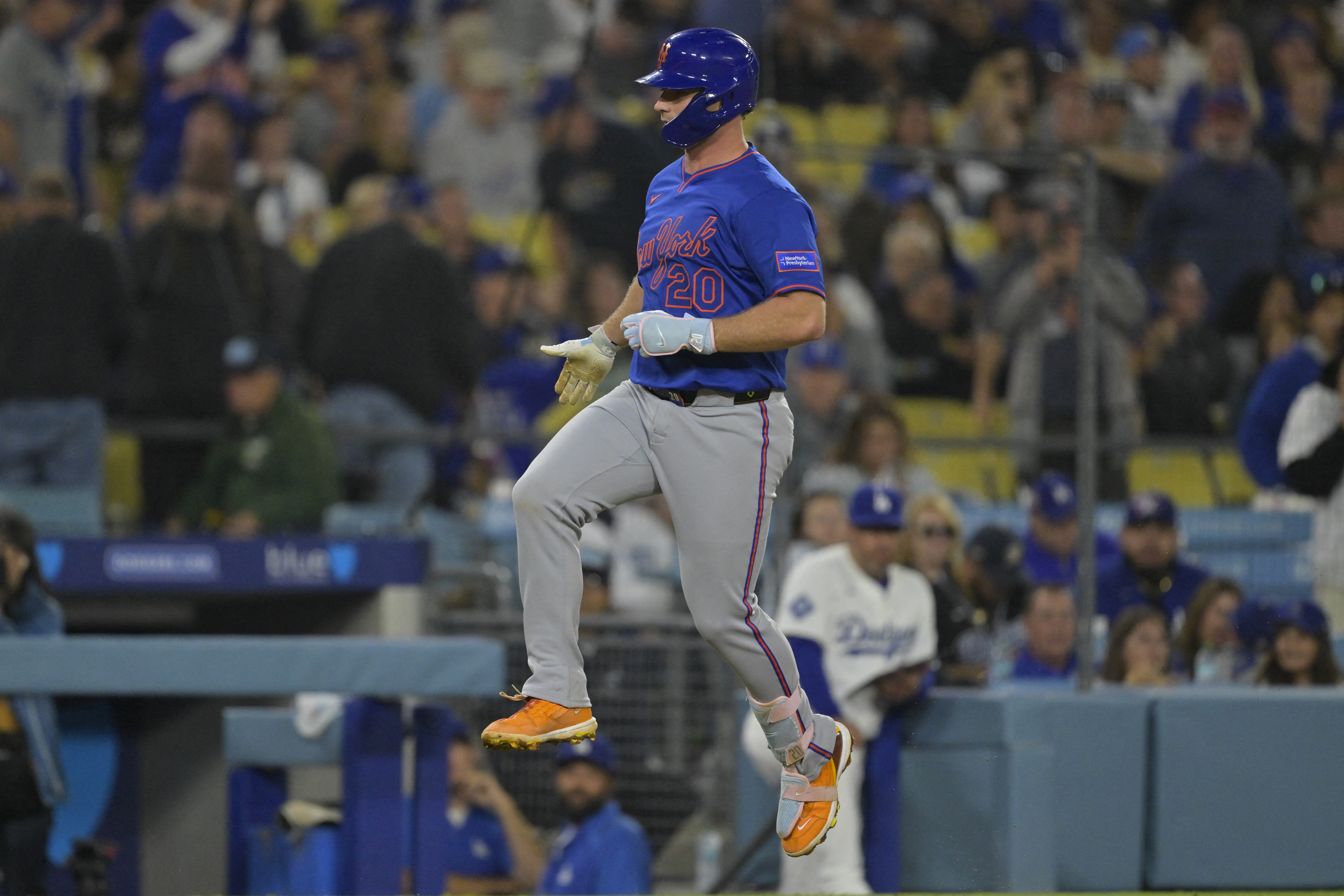Pete Alonso home run Mets Dodgers