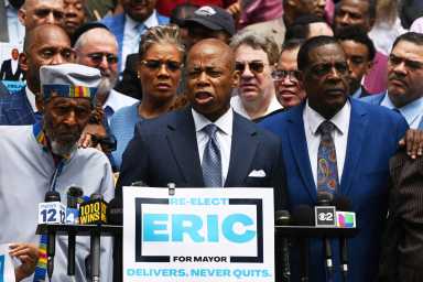 Eric Adams launches independent reelection bid