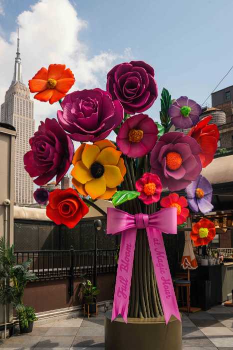 Midtown's Magic Hour rooftop unveils 'Full Bloom' summer installation 2