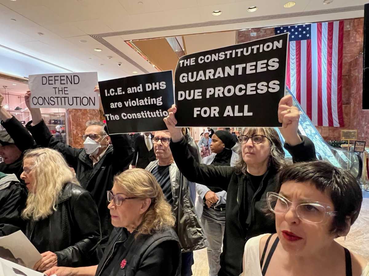 ICE raid unrest: Protesters arrested for occupying Trump Tower, demanding release of detained immigrants 2