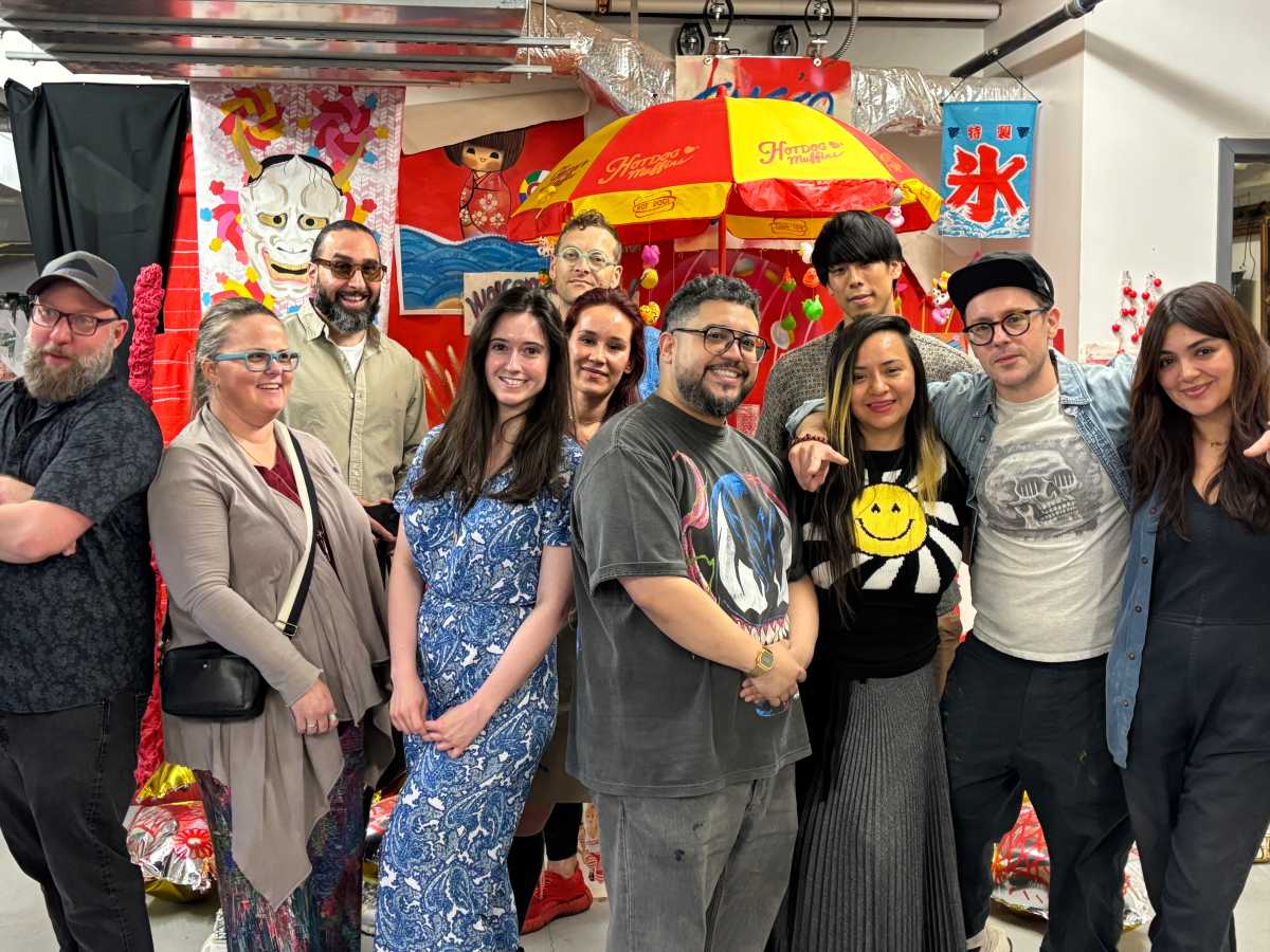 Lower East Side's Time To Be Happy Gallery invites public in to see artists at work 4