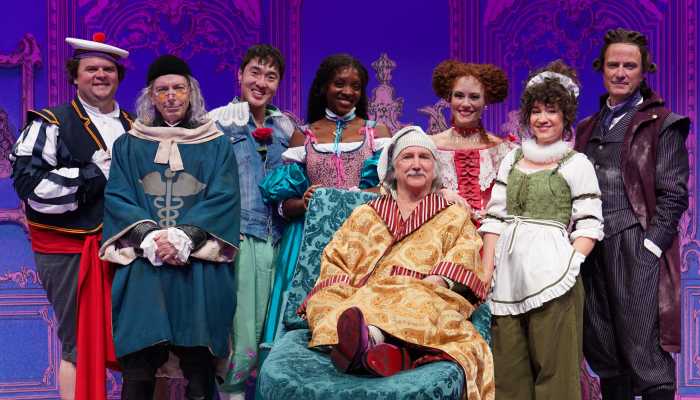 Mark Linn-Baker in Moliere's "The Imaginary Invalid."