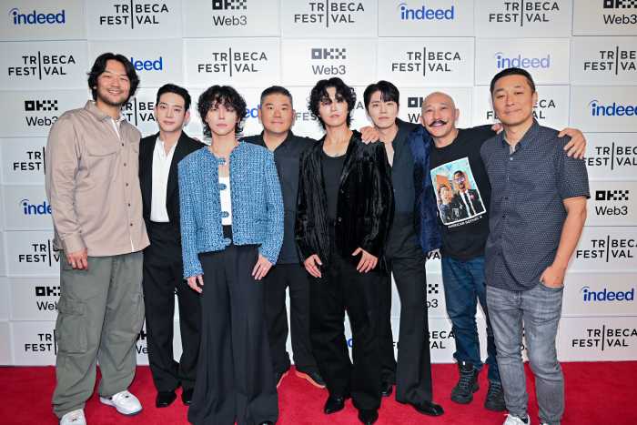 K-Rock group The Rose at the Tribeca Film Festival.