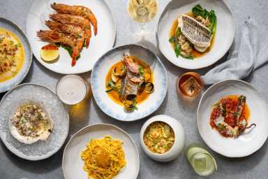 Point Seven brings local elevated seafood menu to Midtown 46 an array of seafood dishes from Midtown's Point Seven