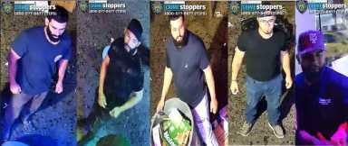 Suspects who beat Queens bar worker