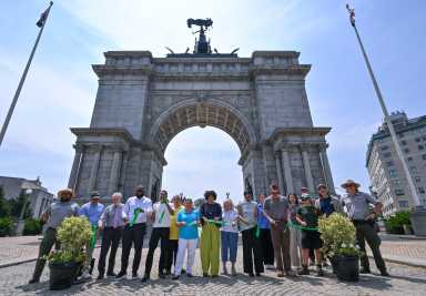 The renovation was celebrated Thursday with a ribbon-cutting ceremony hosted by NYC Parks, the Prospect Park Alliance, and elected officials.