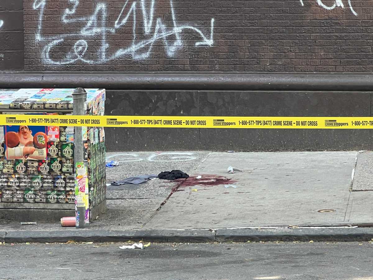Scene of Bronx shooting where two teenagers were wounded