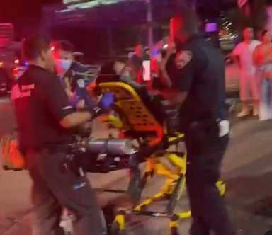 Scene where man was stabbed at Brooklyn laundromat